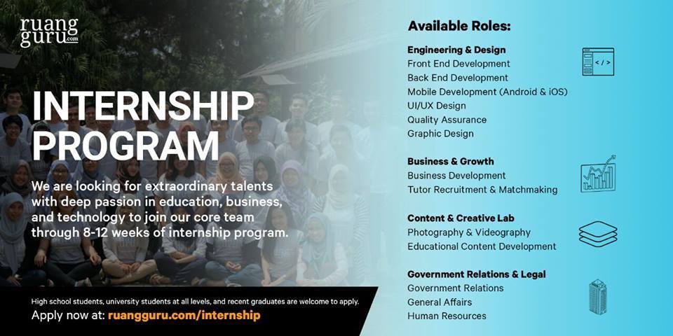 Kerja Praktek / Internship di Ruangguru.com