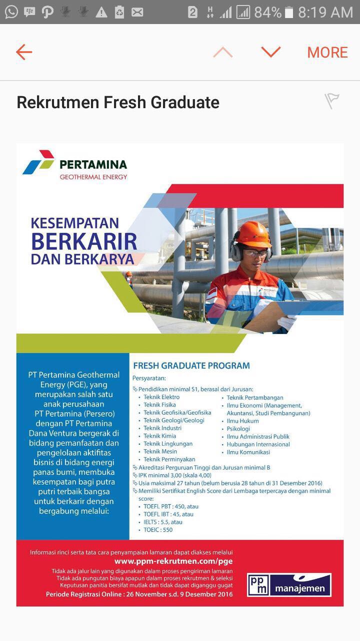 Pertamina Geothermal Energy