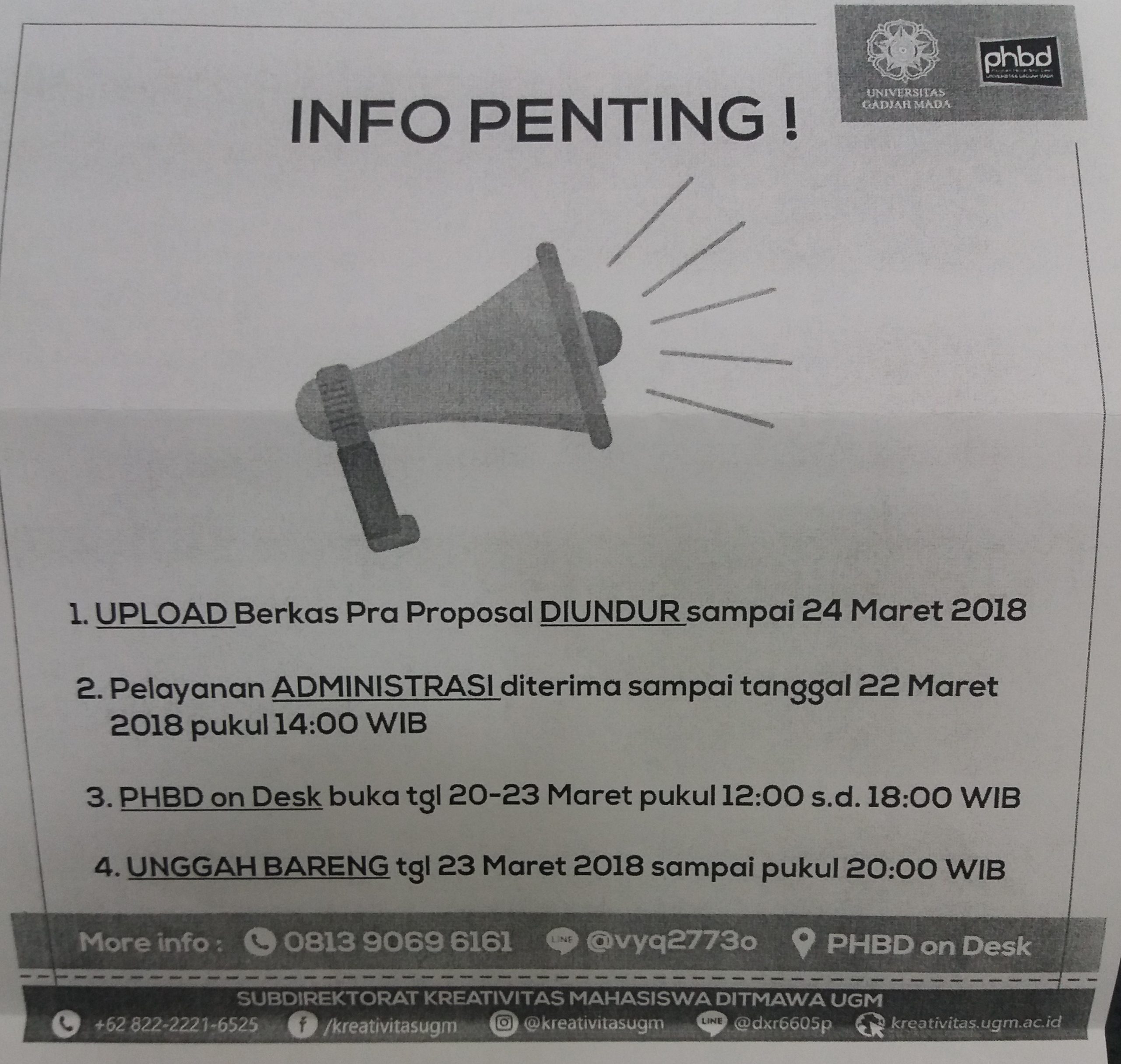 Informasi Program Hibah Bina Desa (PHBD)