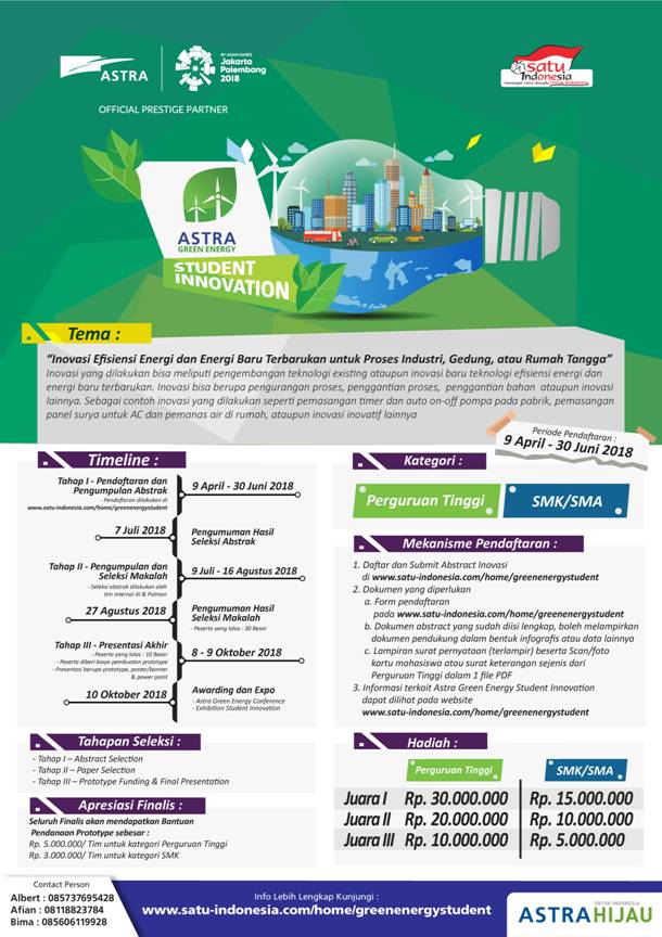 Astra Green Energy Student Innovation