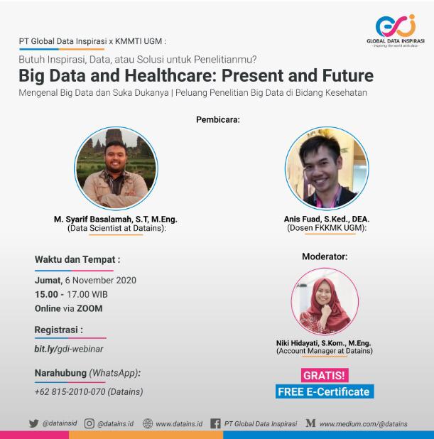 BIG DATA AND HEALTHCARE: PRESENT AND FUTURE