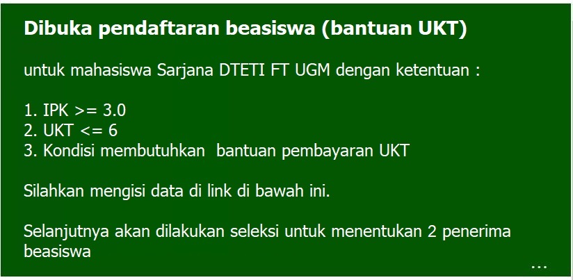 Beasiswa Alumni Guyub 2004