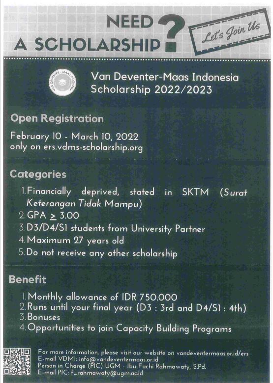 Beasiswa VDMS
