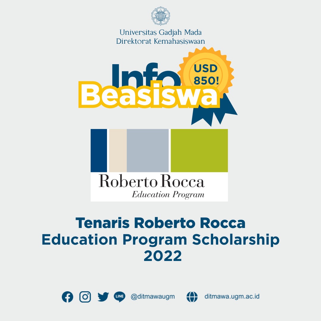 Roberto Rocca Scholarship 2022