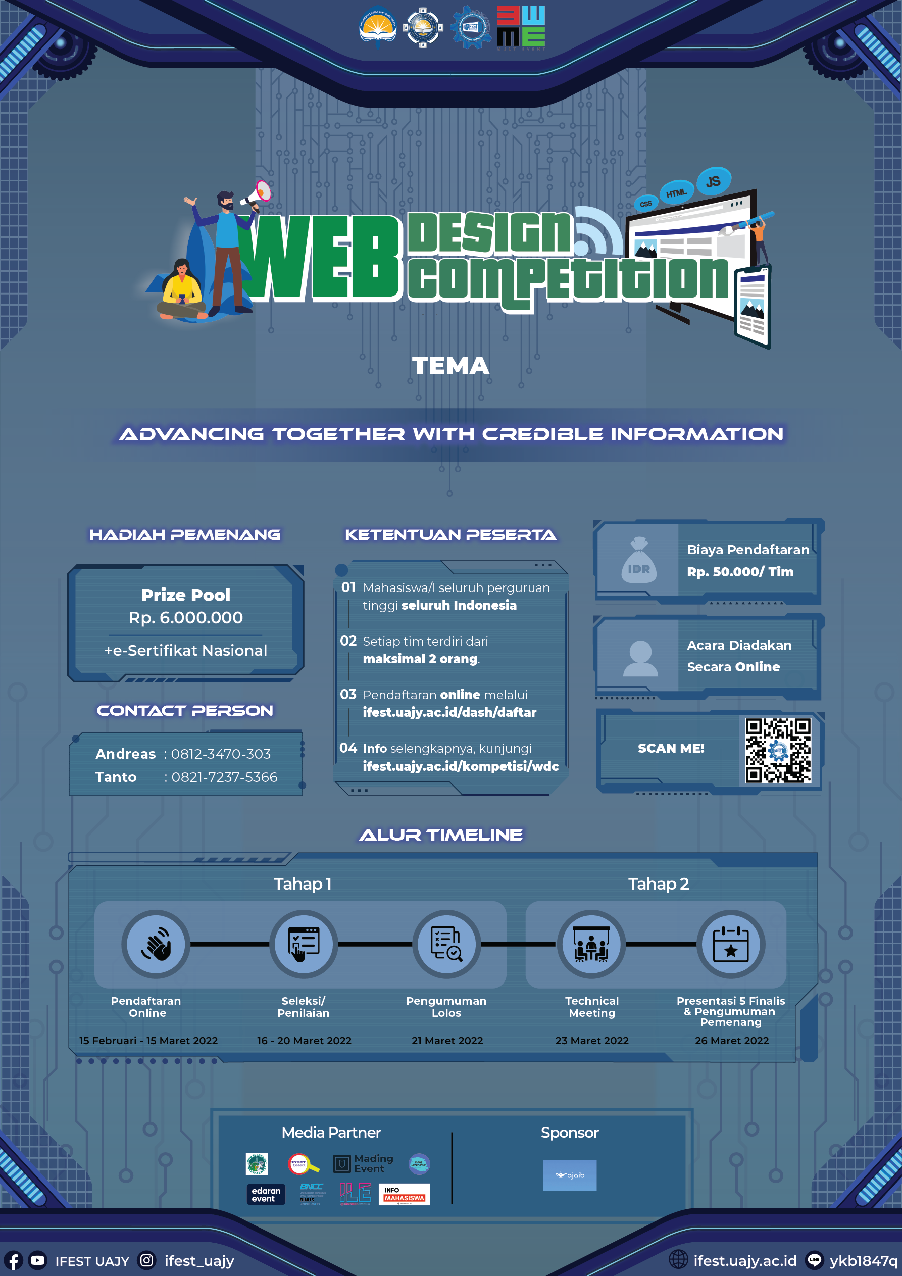 Web Design Competition: “Advancing Together with Credible Information”