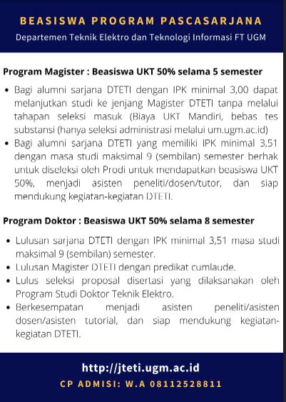 Beasiswa Pasca DTETI
