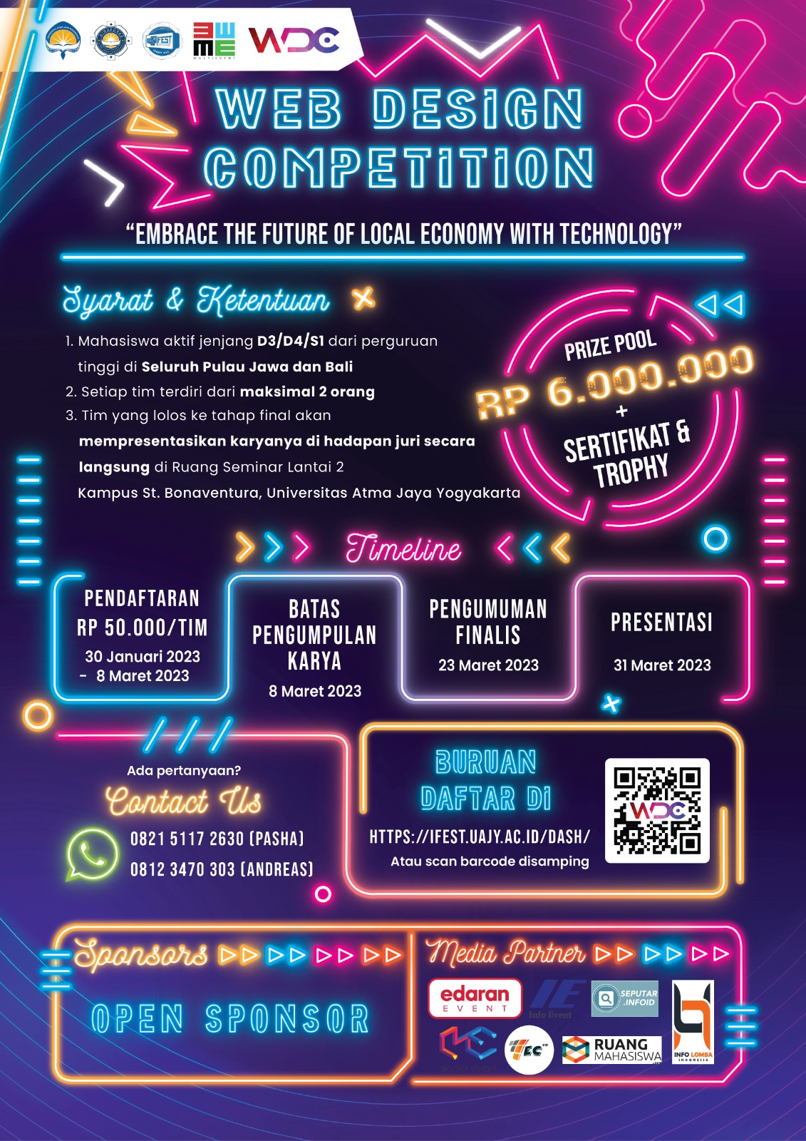 WEB DESIGN COMPETITION IFEST #11 UAJY
