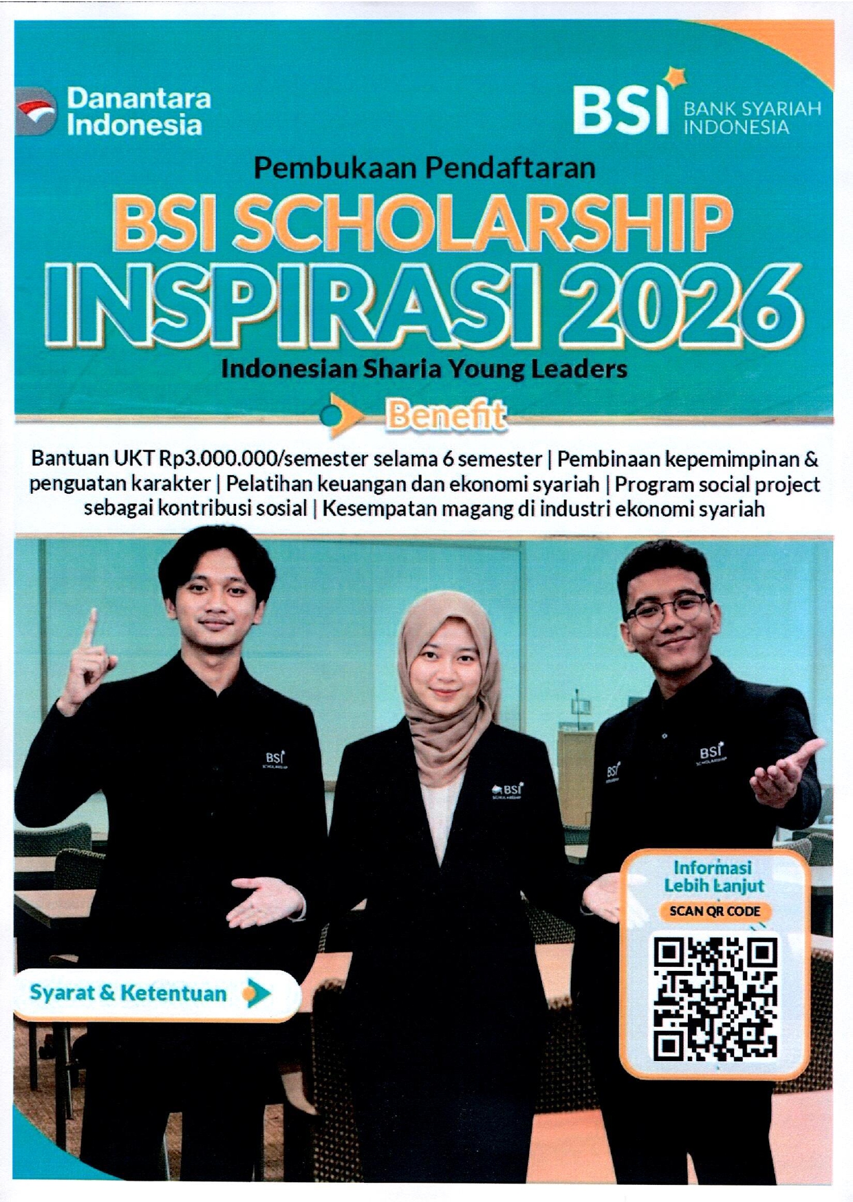 Penawaran Beasiswa BSI Scholarship-2026